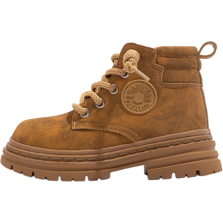 

Babaya Скользостойкие амортизирующие износостойкие утепленные высокие детские ботинки Yellow Kids'