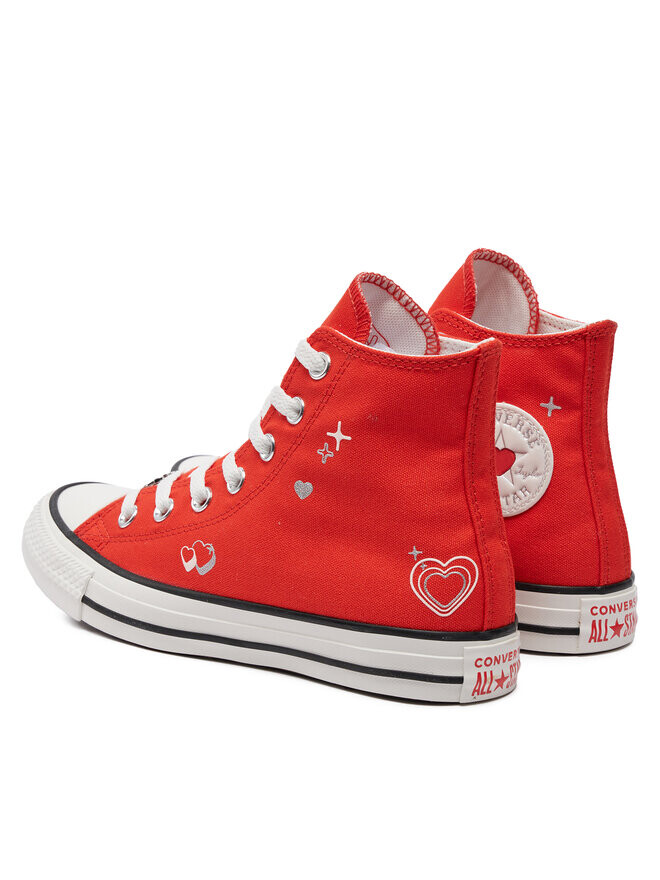 Кеды Converse Chuck Taylor All Star Y2K Heart, красный — фото 3