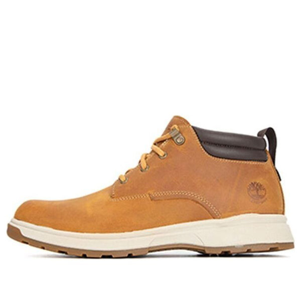 

Кроссовки atwells ave waterproof chukka boots 'wheat full grain' Timberland, желтый