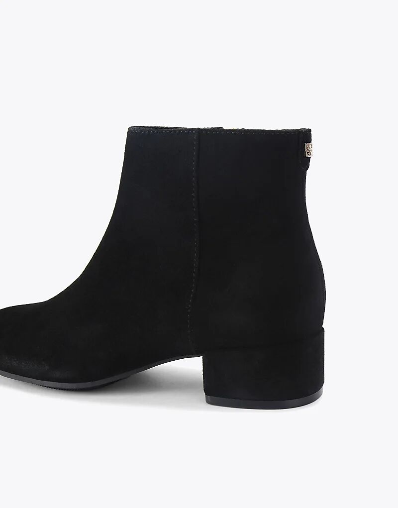 Низкие ботильоны KG Kurt Geiger Tabina из черной замши — фото 3