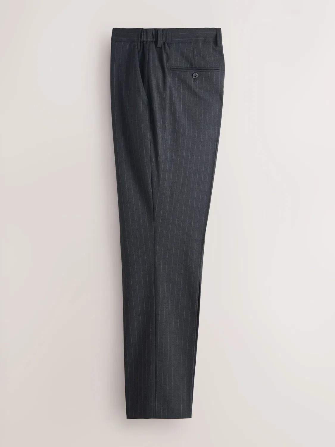 Брюки Next Regular Pleated Pants Motionflex, темно-серый — фото 2
