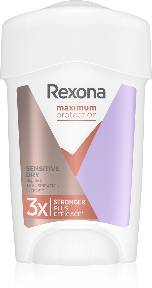 

Максимальная защита чувствительной сухой антиперспирант-крем Rexona, sensitive dry 45 мл
