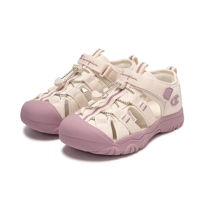 Champion Kids Детская сандалия из синтетической кожи и текстиля Oxygen Purple — фото 3