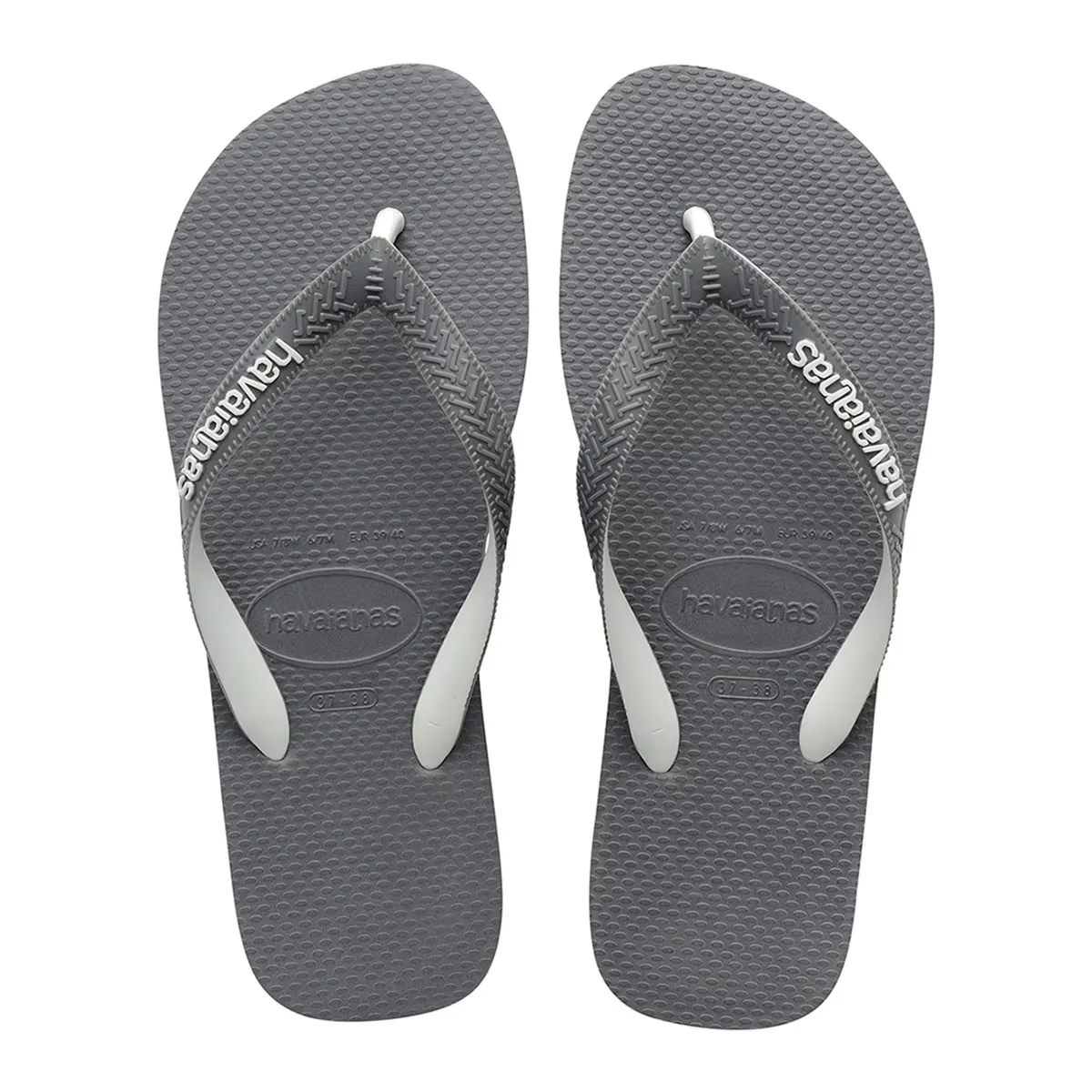 Top Mix Havaianas унисекс шлепанцы с мыском, серый