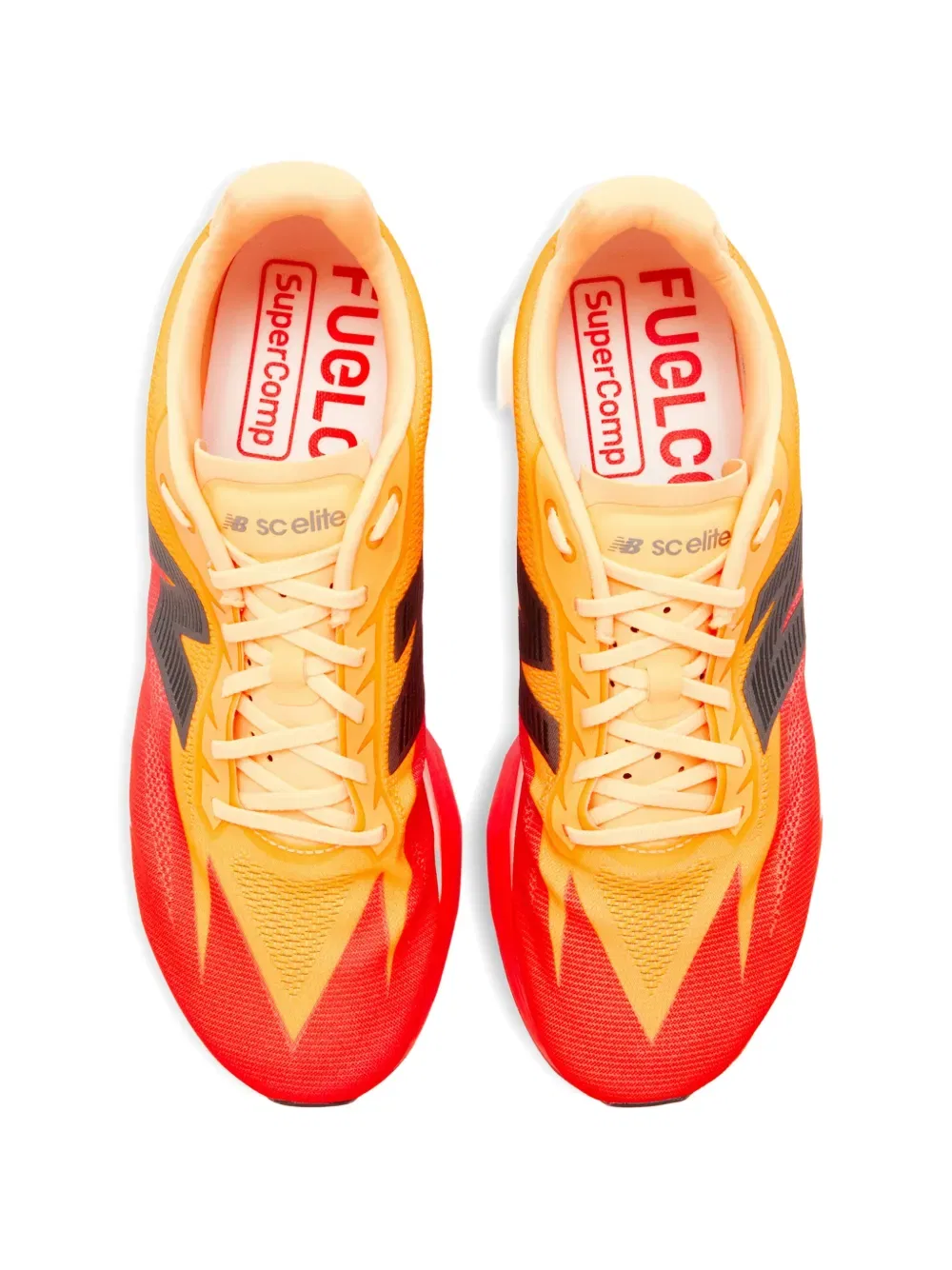 Кроссовки Fuelcell supercomp elite v5 New Balance, оранжевый — фото 2