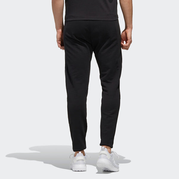 Спортивные штаны adidas neo M SW TP Lacing Slim Fit Sports Long Pants Black, черный — фото 4