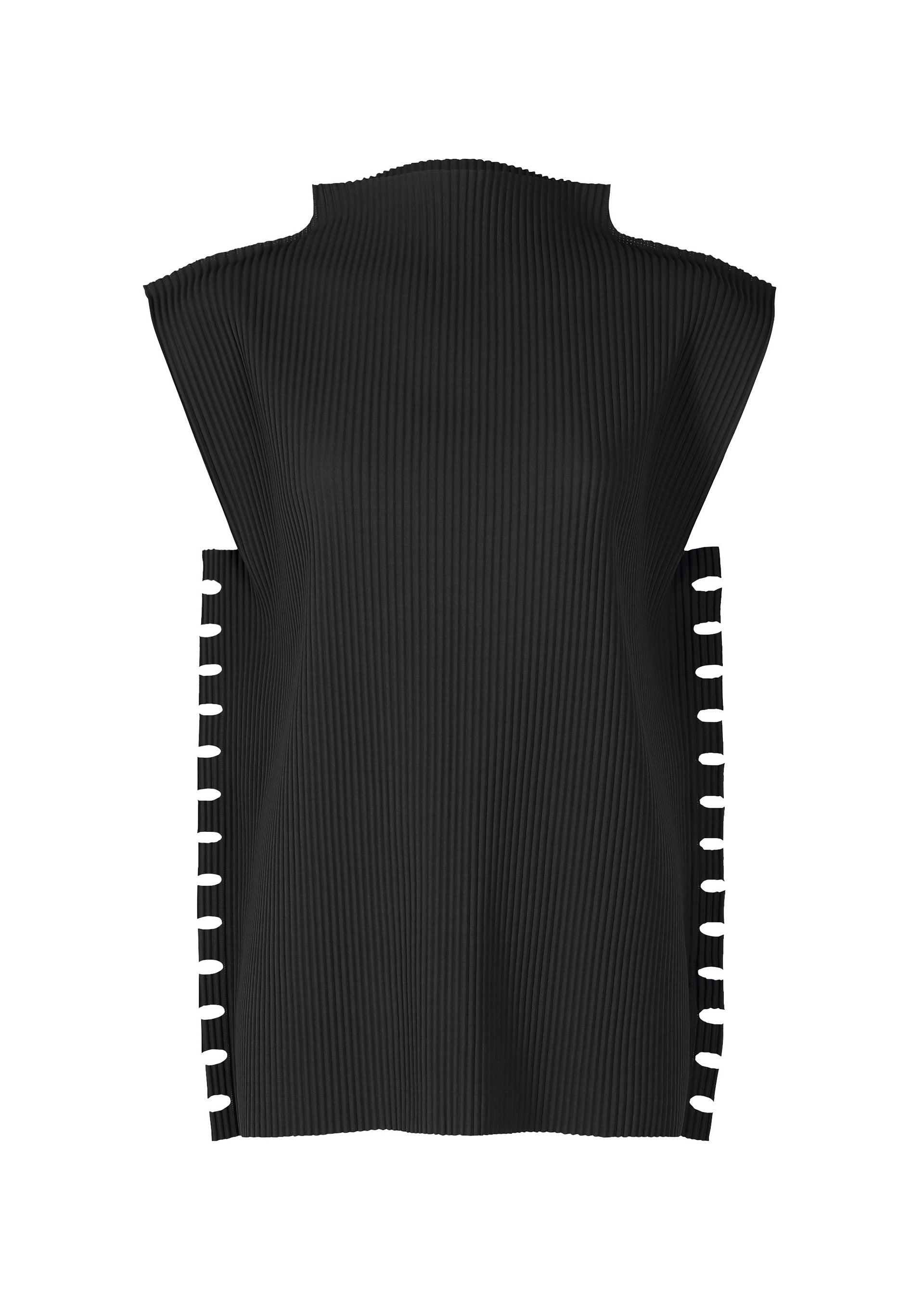 

Топ bold fringe pleats Me Issey Miyake, черный