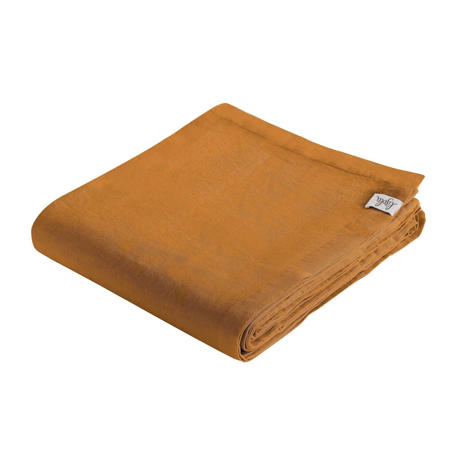 

Покрывало из чистого льна StoneWashed без глажки - Графит Lisola Stone, янтарь