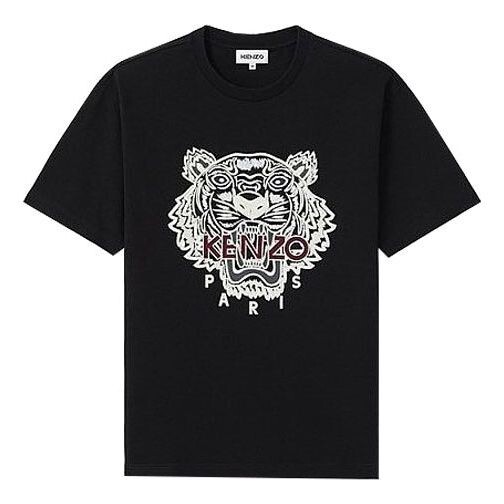 

Футболка KENZO MENS Tiger Head Print Short Sleeve Black, черный