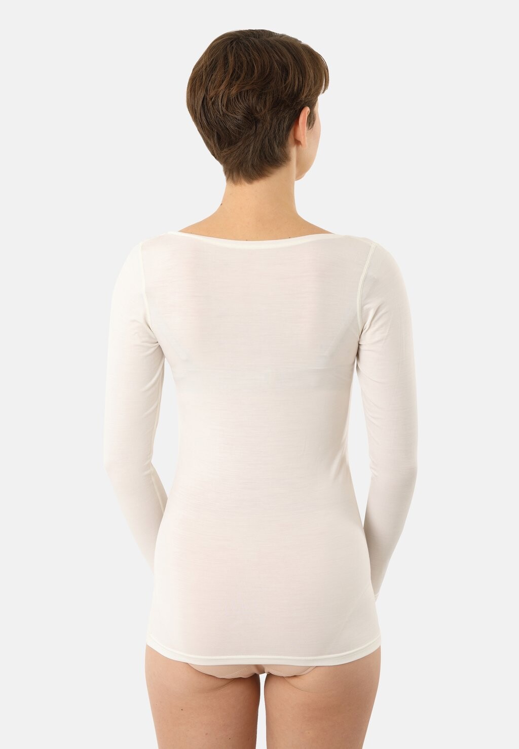 

Базовый слой UNTERHEMD FUNKTION WOLLSHIRT TENCEL DEEP-U LANGARM ALBERT KREUZ, белый