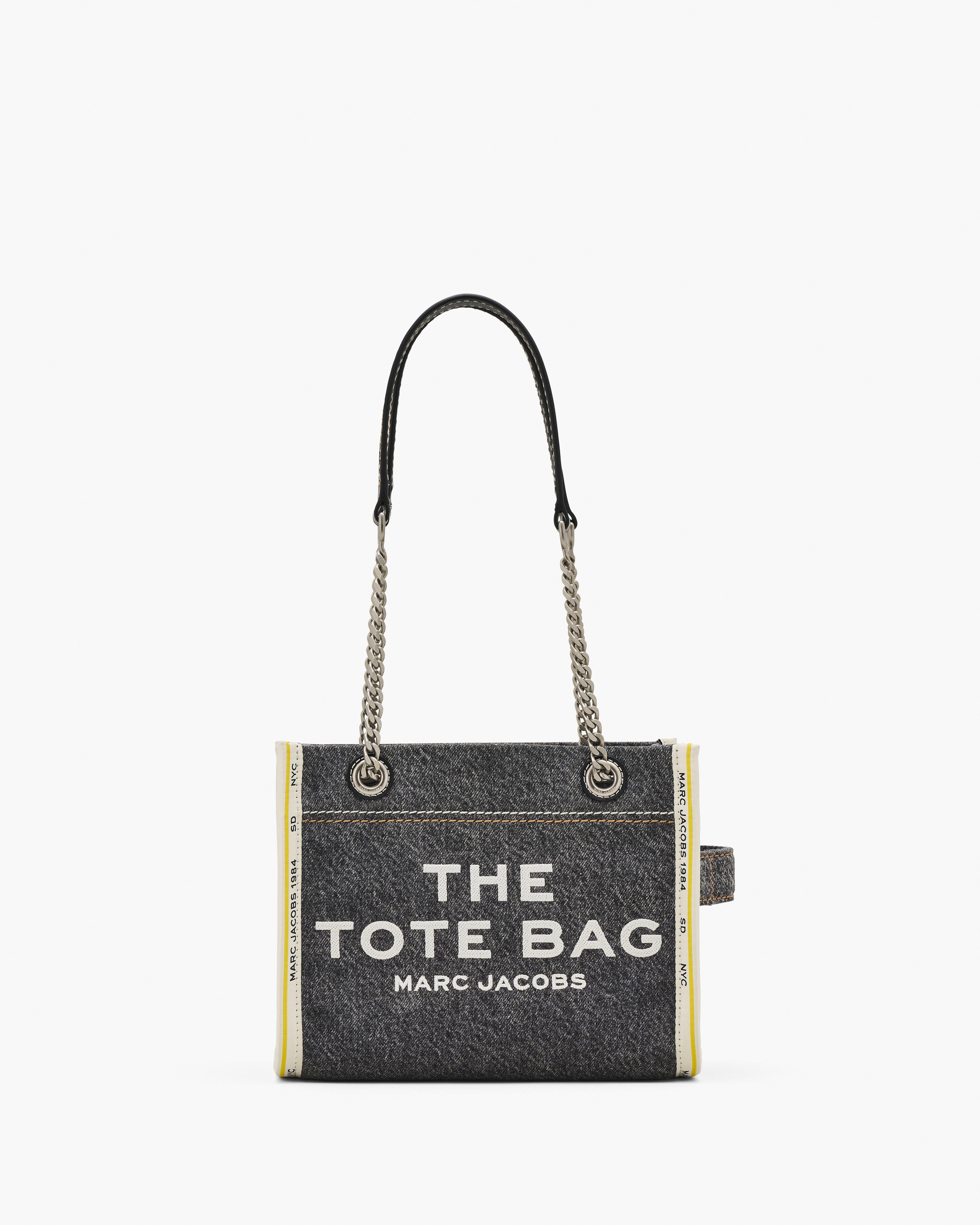 

Сумка-тоут Denim Chain Small Marc Jacobs, цвет Black Wash, Черный, Сумка-тоут Denim Chain Small Marc Jacobs, цвет Black Wash