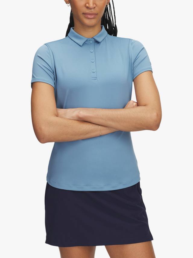 

Мужская короткая поло для гольфа Playoff Under Armour, Blue