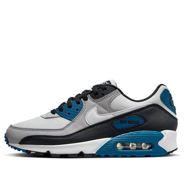 

Кроссовки air max 90 'black teal blue' Nike, серый
