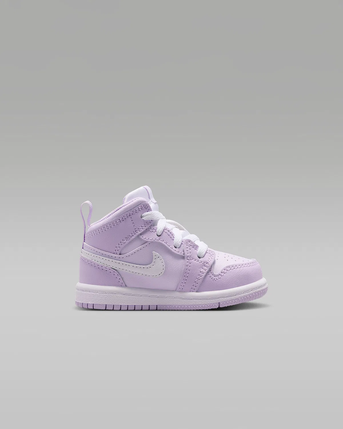 Кроссовки Jordan 1 Mid для малышей, Violet Mist/Barely Grape/White — фото 3