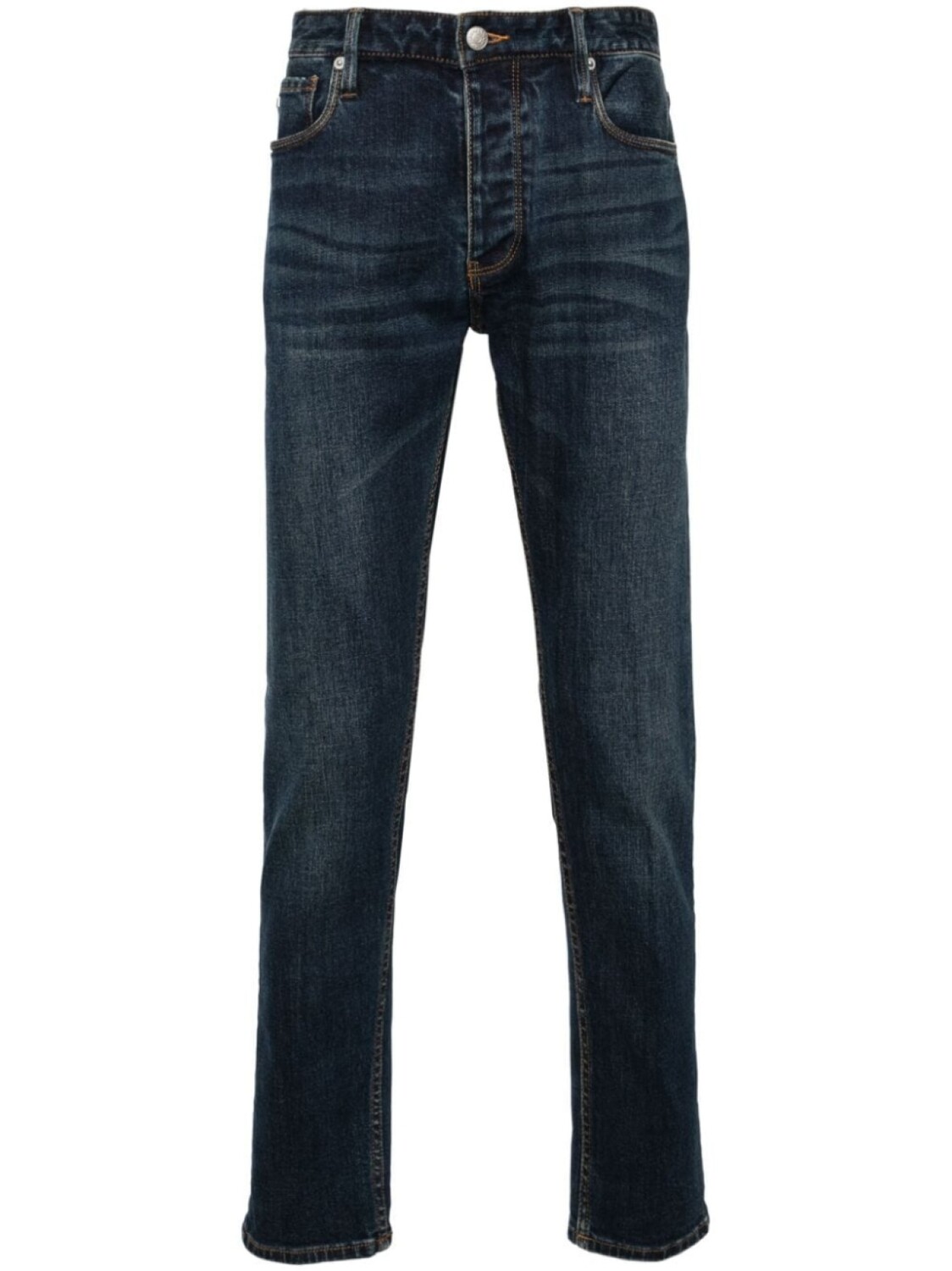

Узкие джинсы J75 с заниженной талией Emporio Armani, синий