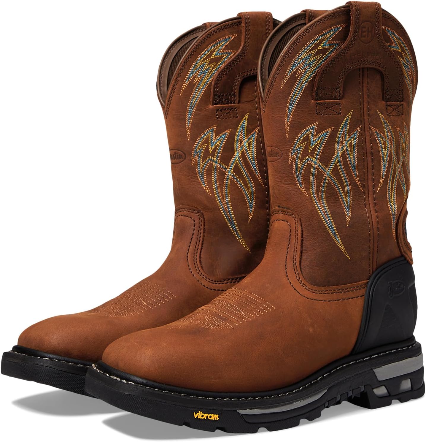 

Ботинки Justin Frontline HiViz, Walnut Brown