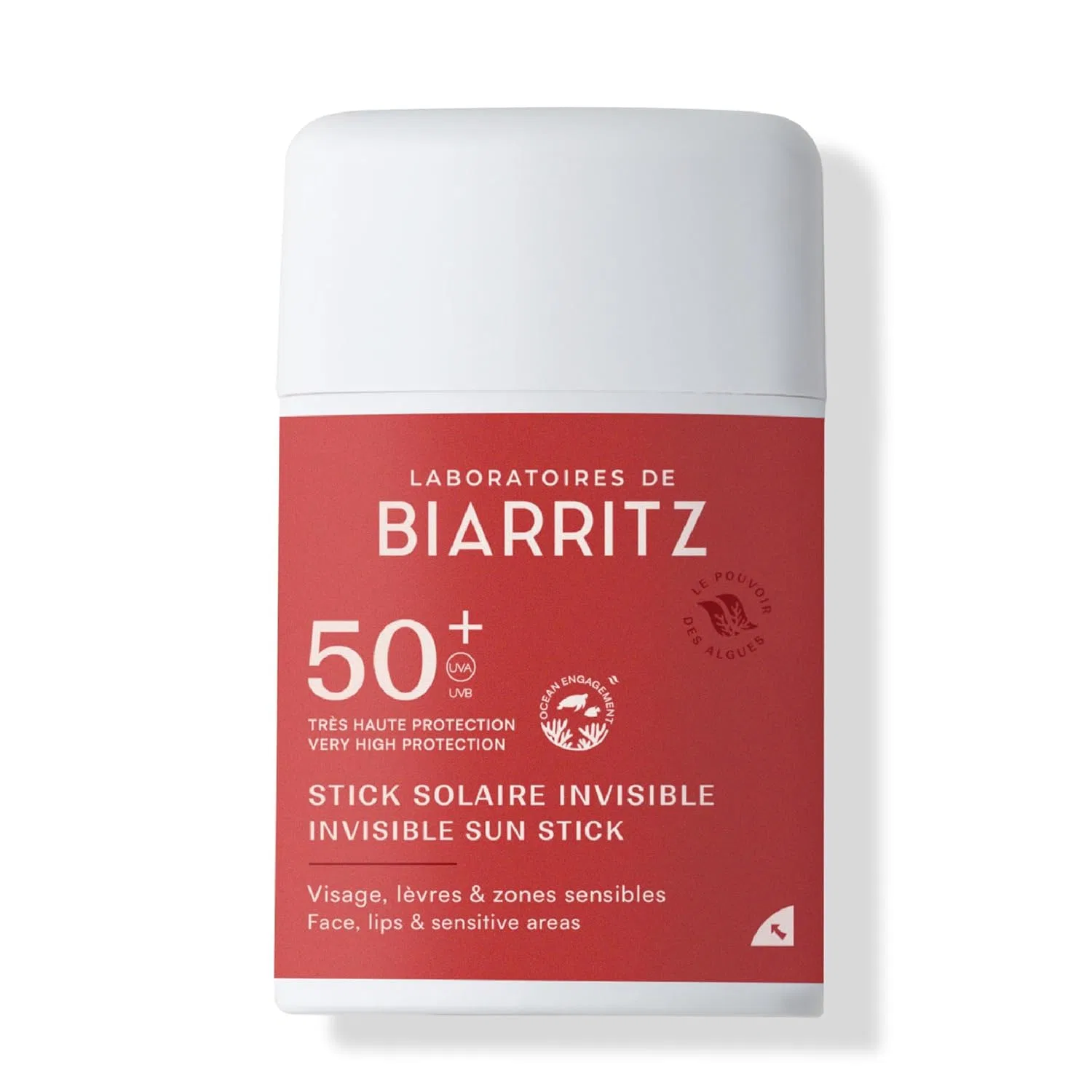Невидимый солнцезащитный стик SPF50+ от Laboratoires de Biarritz Laboratoires De Biarritz