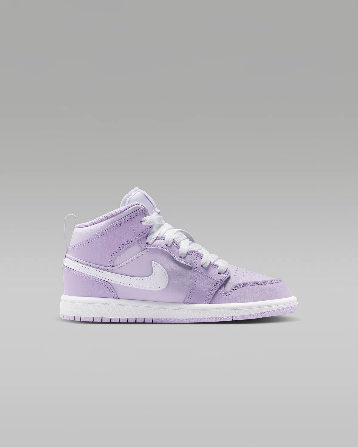 Кроссовки Jordan 1 Mid для малышей, Violet Mist/Barely Grape/White — фото 3