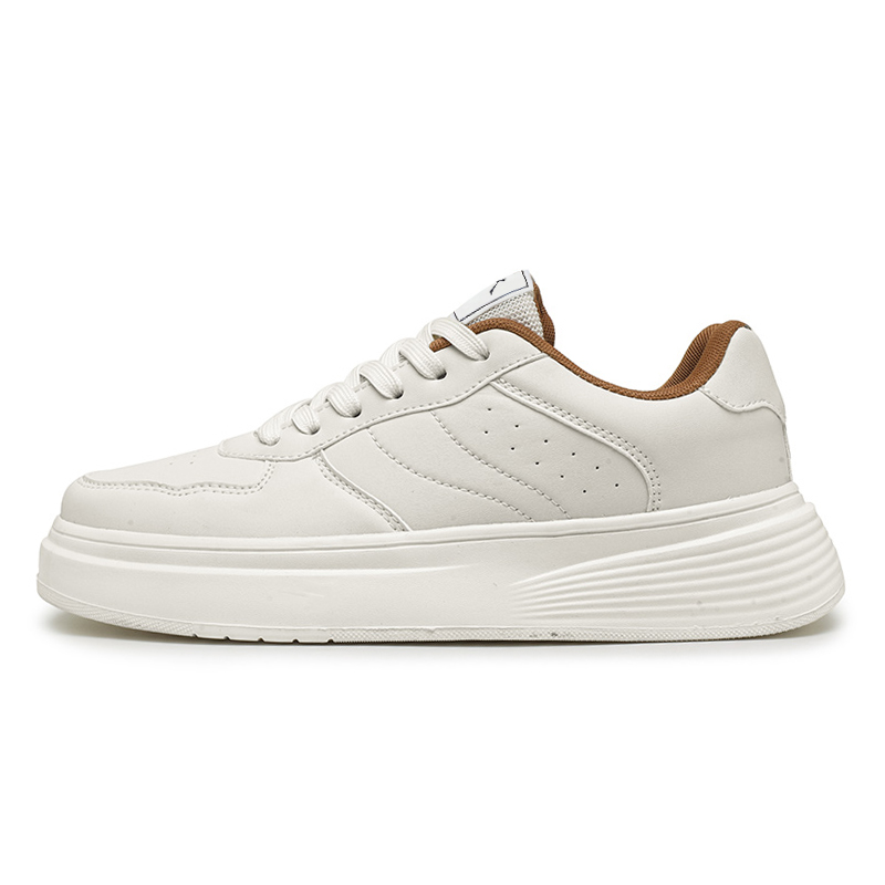 

Износостойкие низкие мужские кроссовки, увеличивающие рост NANJIREN, Beige Brown
