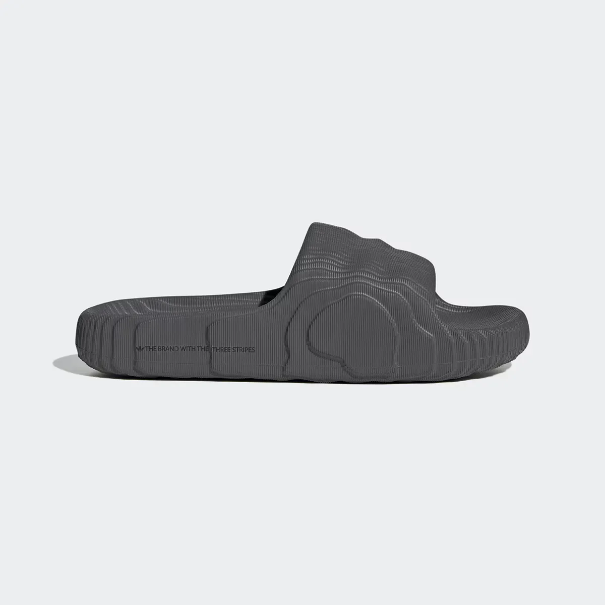 

Мужские Adilette 22 Adidas Originals Плавательные шлепанцы, черный/серый