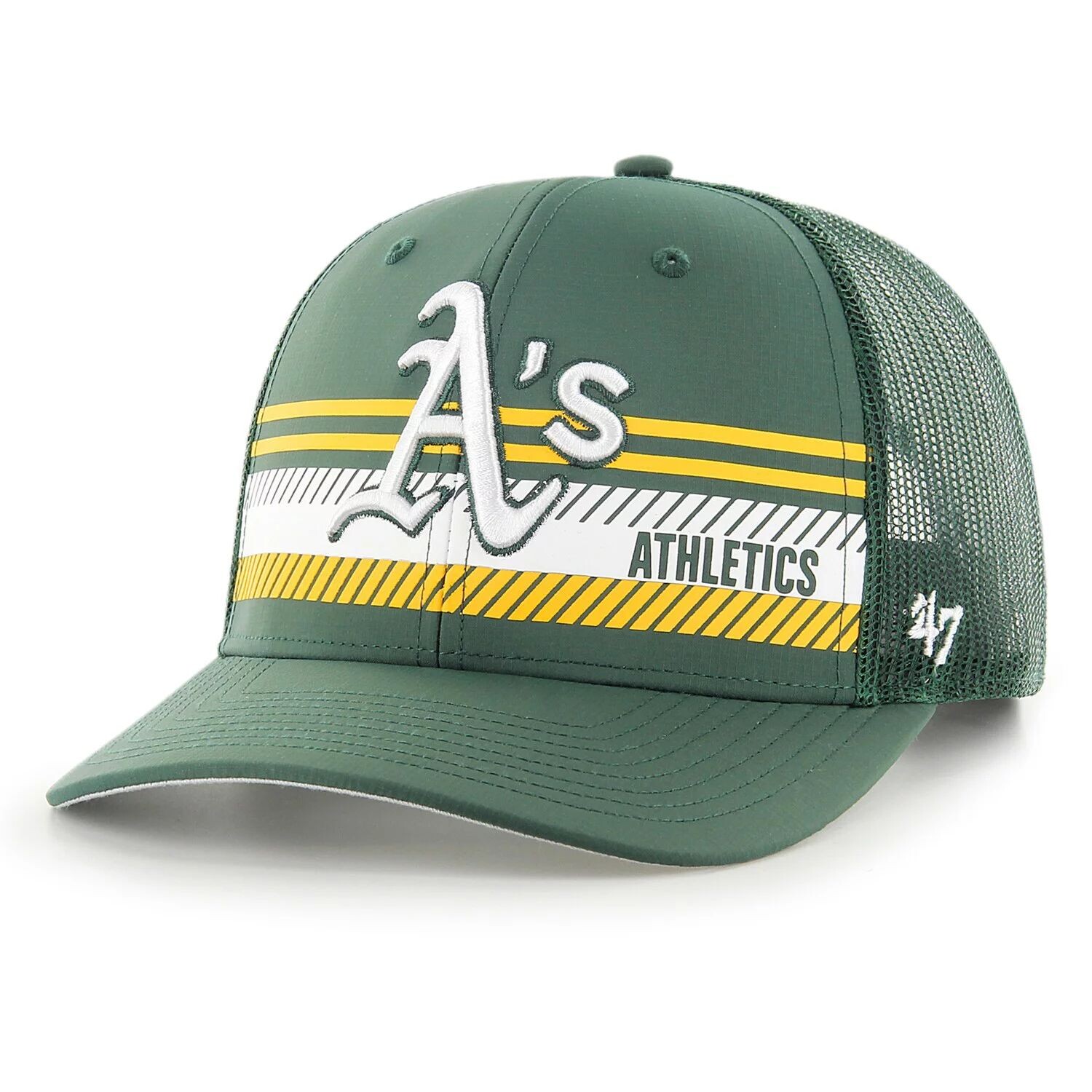 

Мужская кепка Snapback Green Oakland Athletics Cumberland Trucker '47 Green