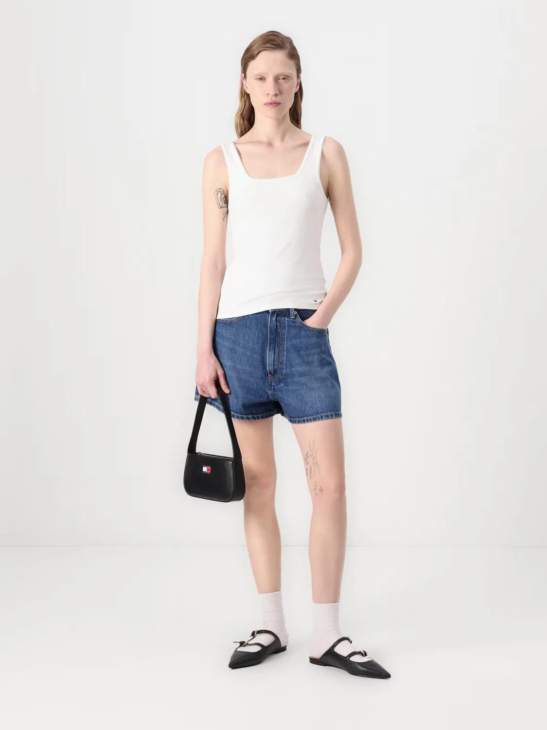Обычные джинсы Tommy Hilfiger, Blue Denim — фото 4