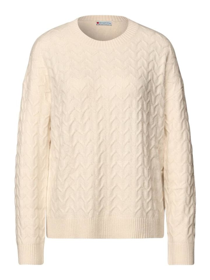 

Свитер нежно-бежевого цвета Street One