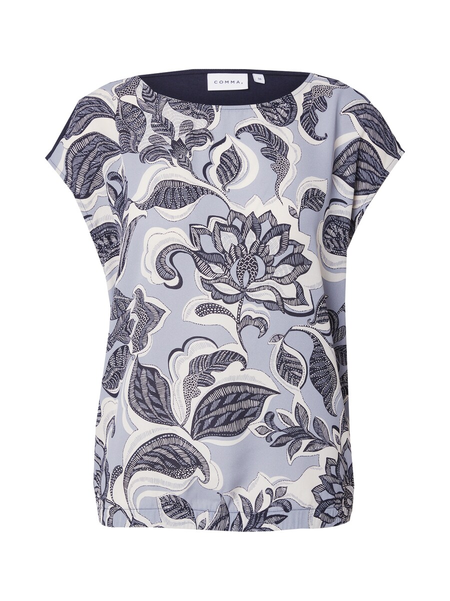 

Футболка COMMA, Navy/Smoke blue