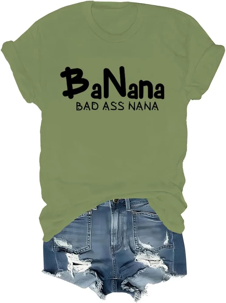 

Футболка с принтом "Badass Grandma"