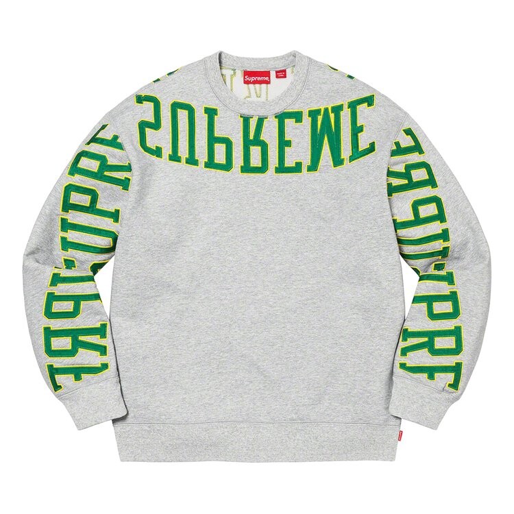 

Толстовка Supreme Multi Arc Crewneck, серый