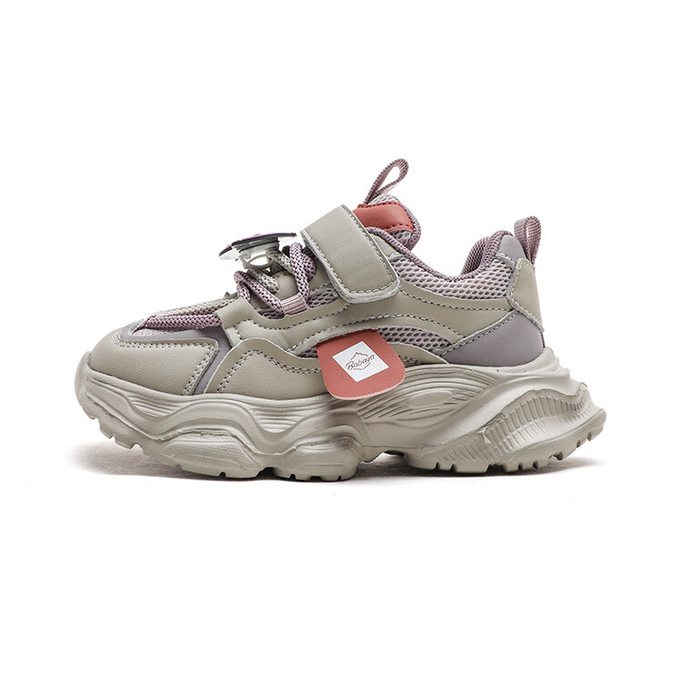 

Кроссовки Babaya Kids Lifestyle Shoes Kids Low-top, бежевый/черный