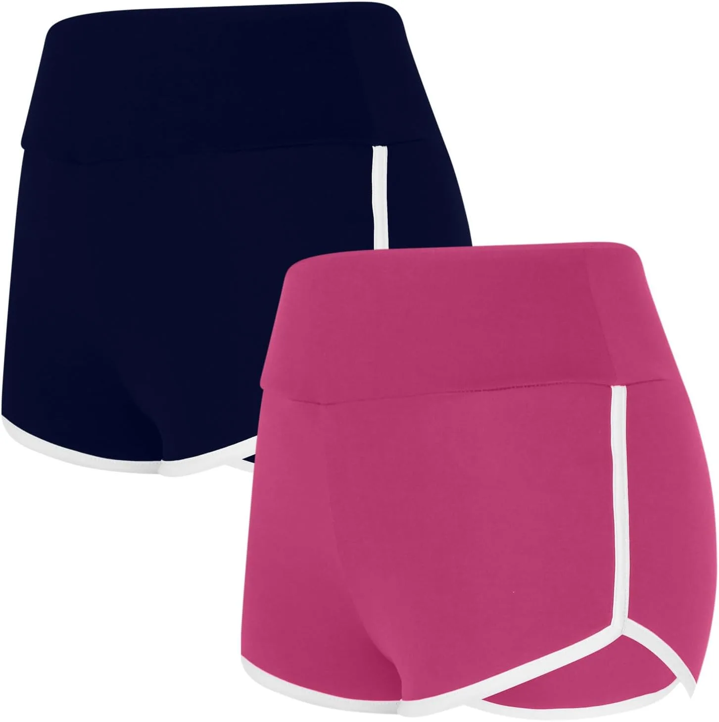 

Женские шорты Colorblcok Lounge Dolphin с эластичной талией HGps8w