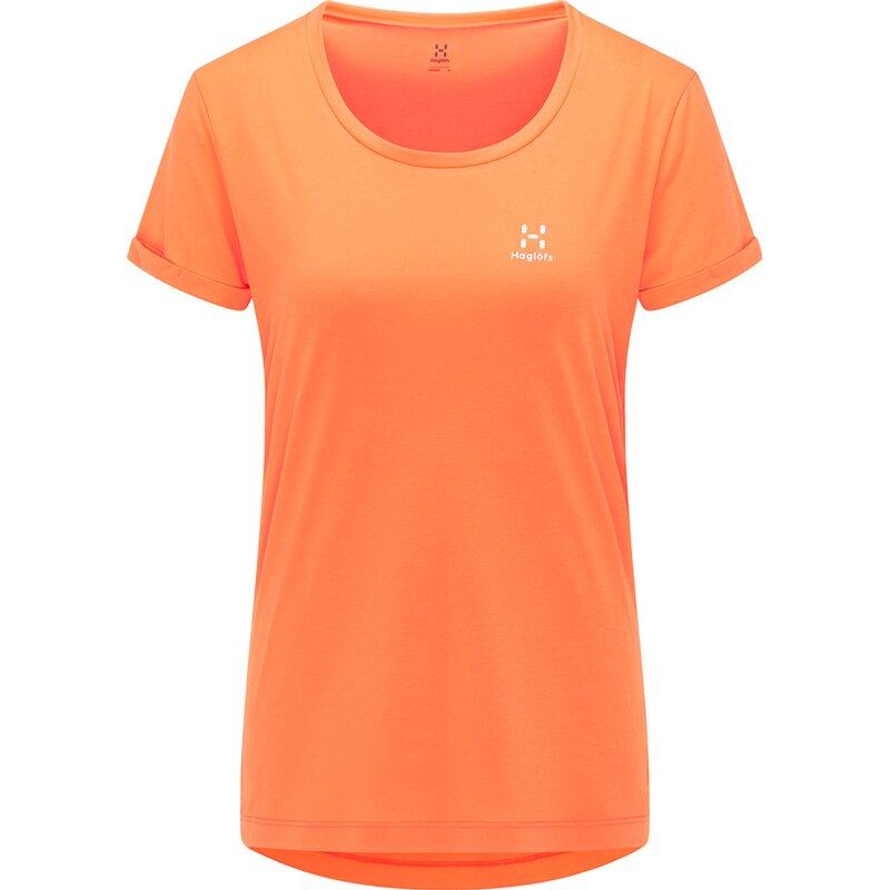

Футболка Ridge Hike женская Haglöfs, оранжевый