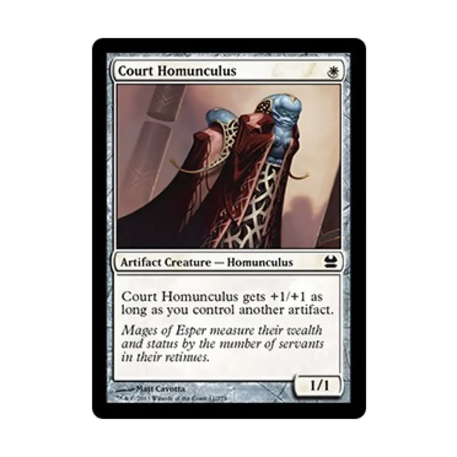 

CCG Придворный гомункул (C), MTG - Modern Masters 2013