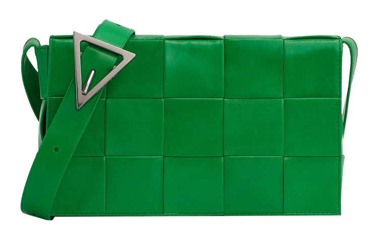 

Bottega Veneta Сумка-мессенджер с плетёным узором