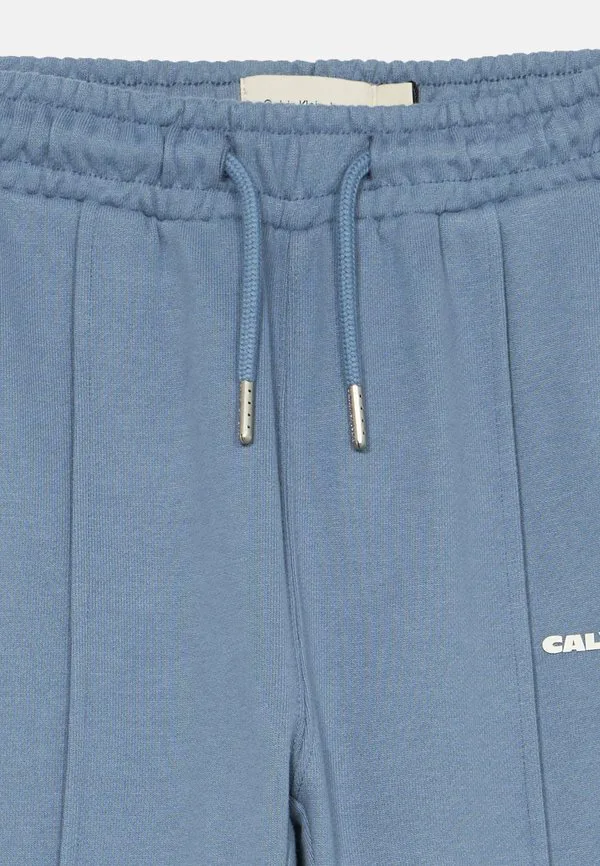 Свободные спортивные брюки унисекс с декоративными складками Calvin Klein Jeans, Blue — фото 3