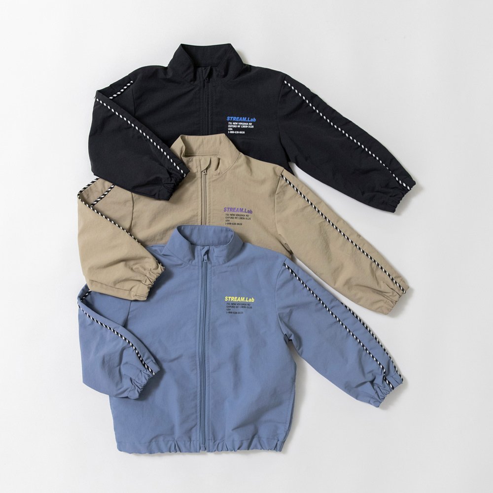 Водоотталкивающая нейлоновая куртка с подкладкой на рукавах Branshes, Blue-gray — фото 2