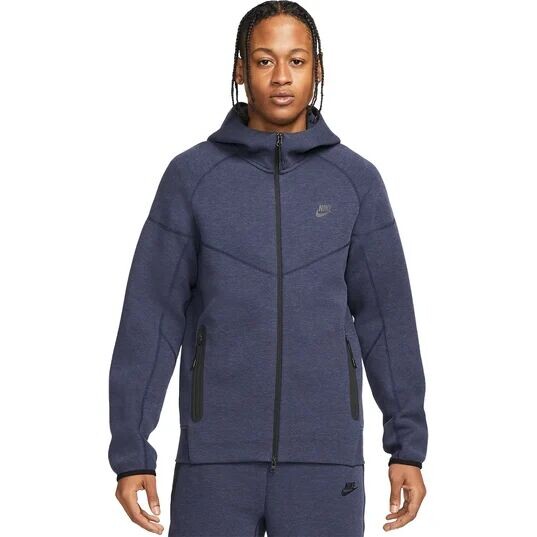 

Флисовая худи Nike Tech, цвет Obsidian/Schwarz