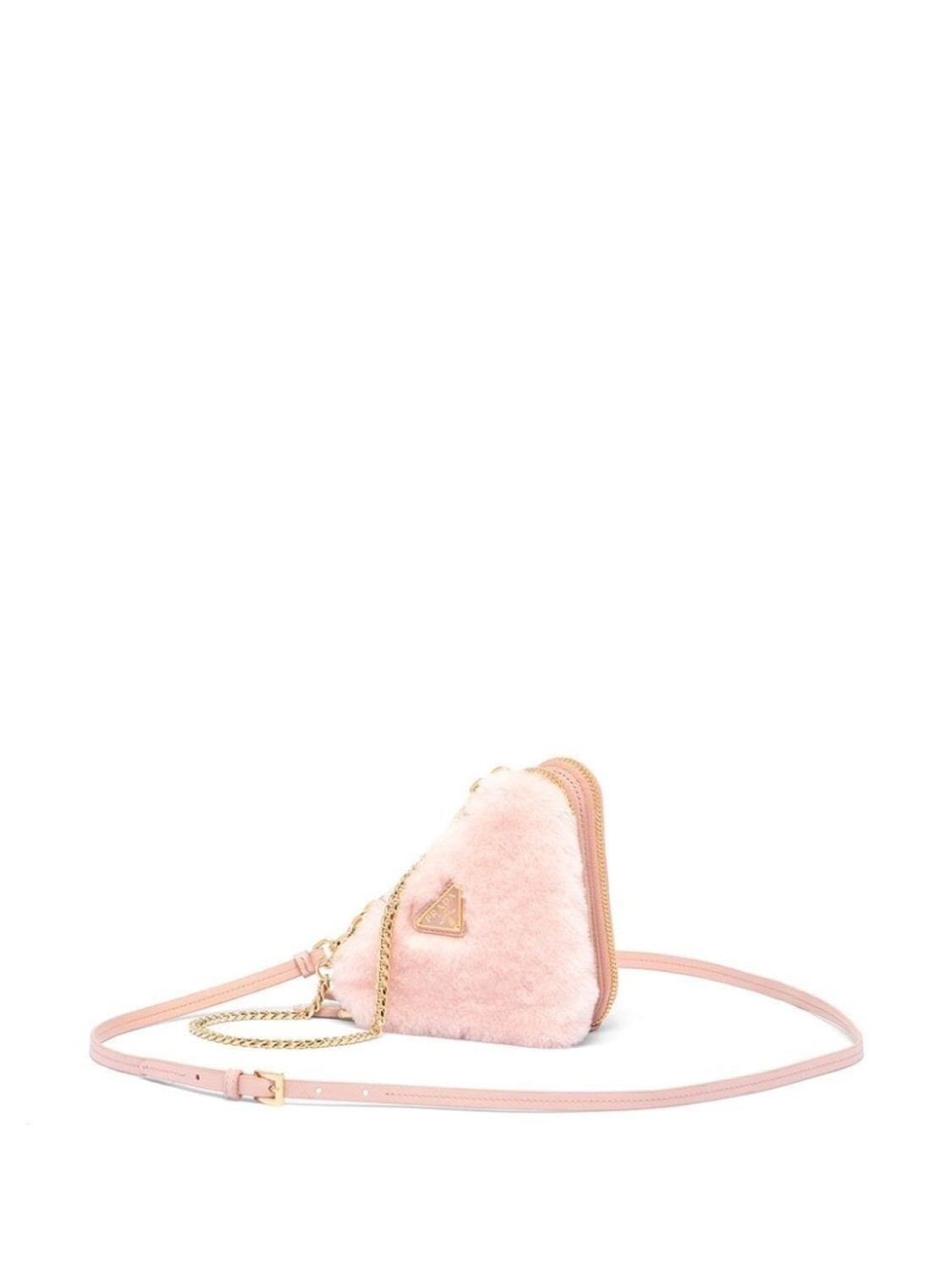 

Мини-сумка Prada через плечо, розовый