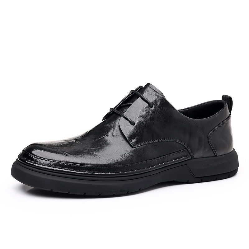 

Мужские повседневные кроссовки Низкие Черные/Коричневые С бычьим шармом