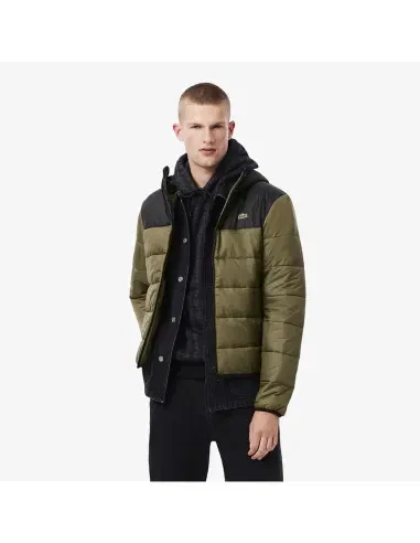 Куртка из текстиля Lacoste, оливковый