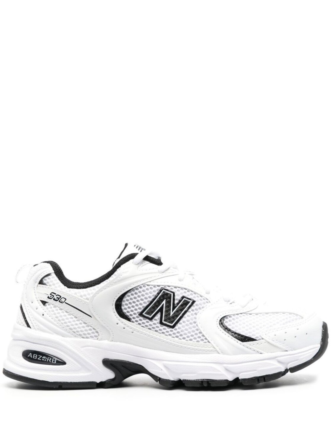 

New Balance кроссовки с нашивкой-логотипом, белый