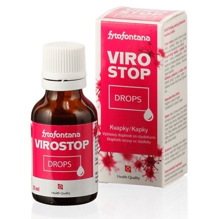 

Фитофонтан ВИРОСТОП Капли против гриппа противовирусные капли 25мл Fytofontana Virostop