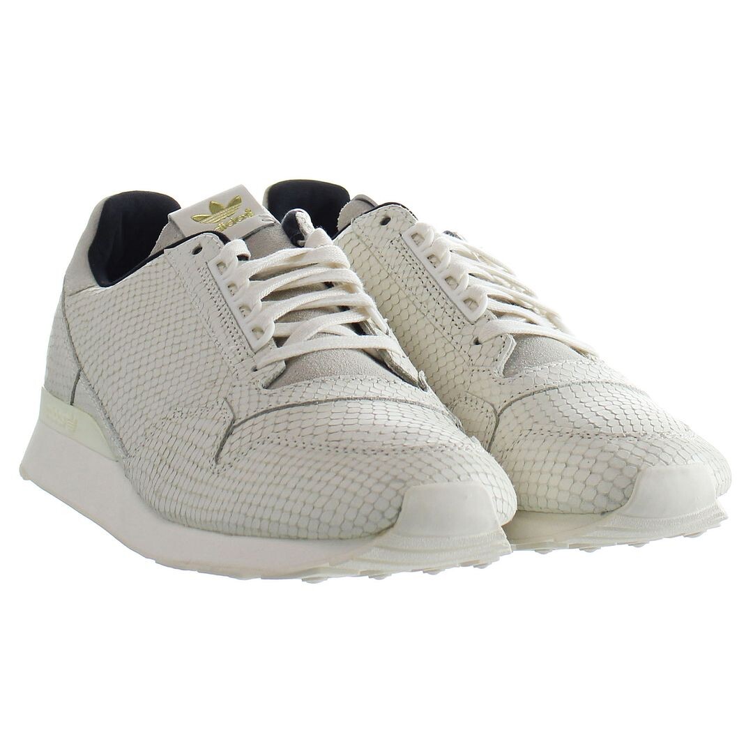 Zx 500 og змеиные кроссовки из белого цвета Adidas, бежевый — фото 2