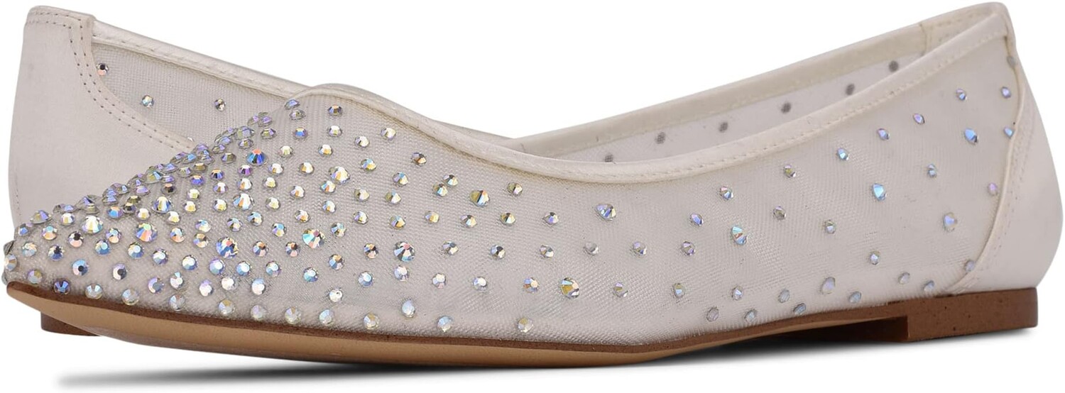 

Туфли на плоской подошве Nine West Boost 2, цвет White Crystal