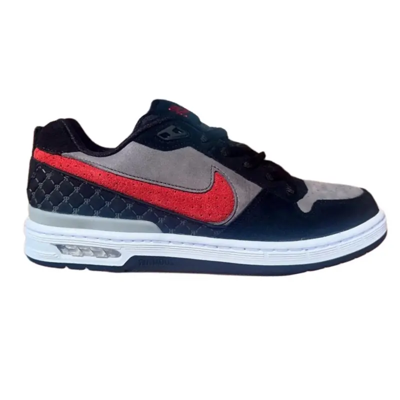 Nike Мужские скейтерские кроссовки Paul Rodriguez Abrasion Resistant Low Top черные — фото 2