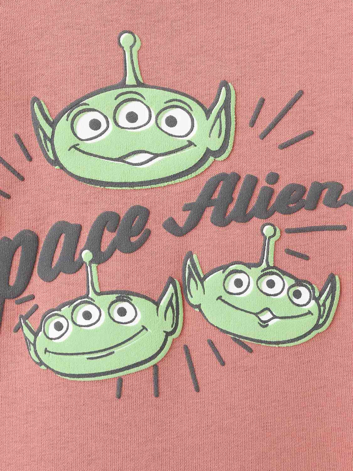 MANGO KIDS Толстовка 'TOY ALIEN' в коралловом цвете — фото 3