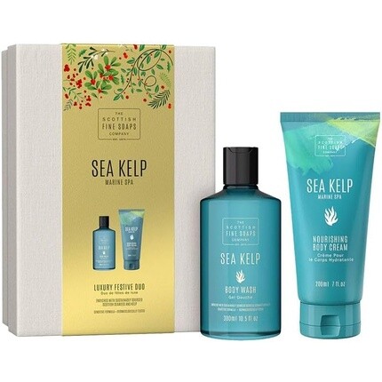 

Scottish Fine Soaps Marine Spa полноразмерное подарочное мыло 300 мл и 200 мл