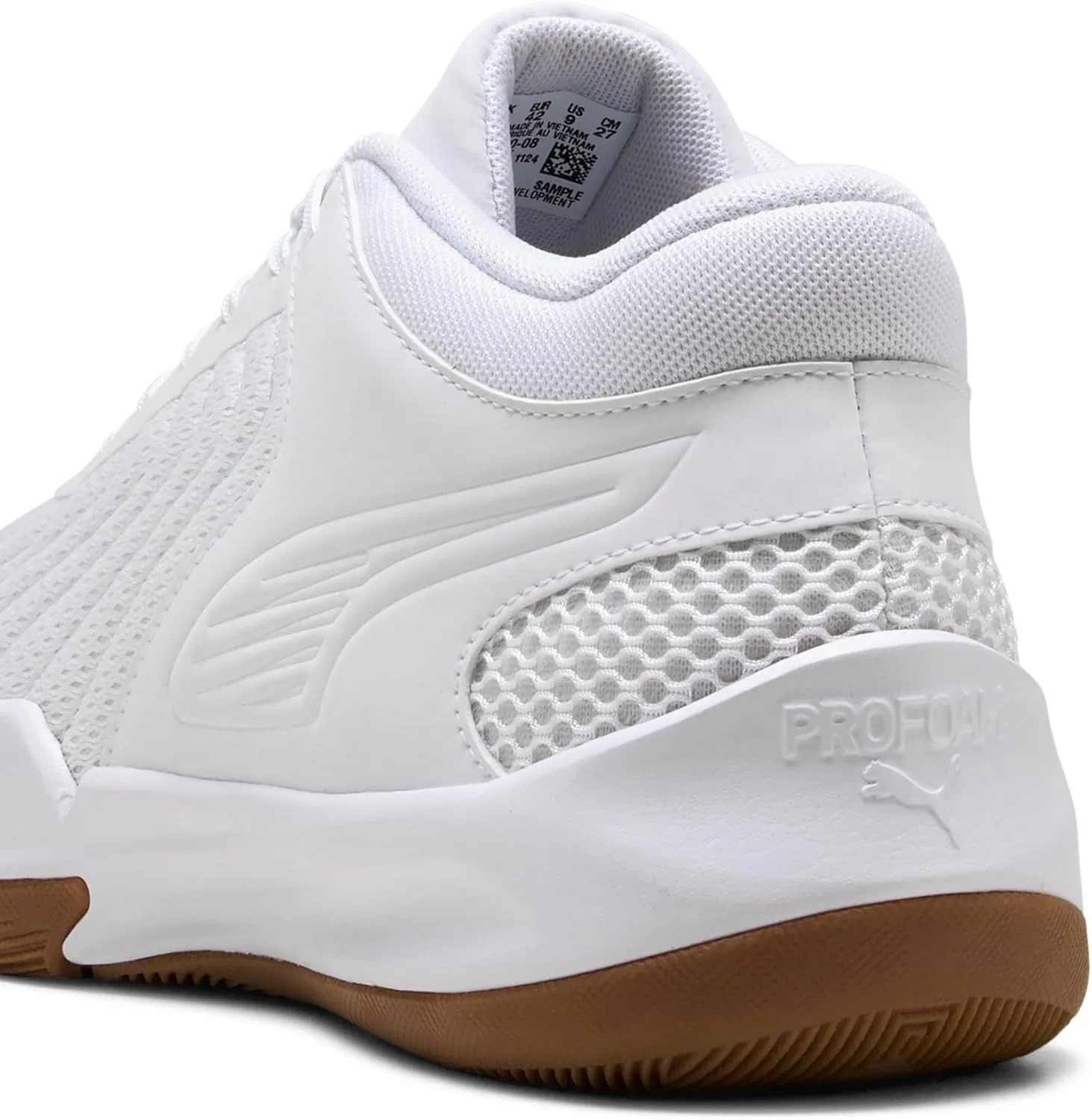 Мужские баскетбольные кроссовки PUMA Court Pro 2, Puma White Rubber — фото 3