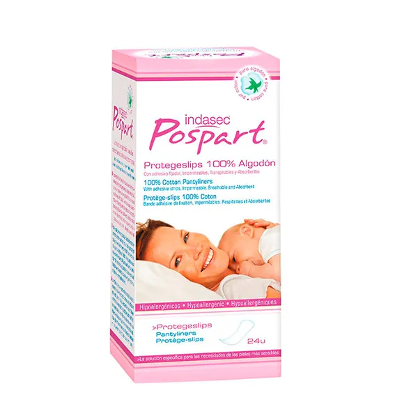 

Токологические прокладки Protegeslips pospart Indasec, 24 UD
